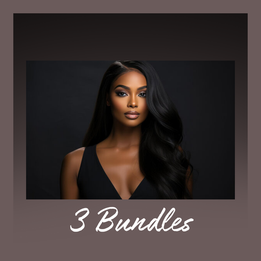 100% Premium Human Hair 3 Bundle Deals
