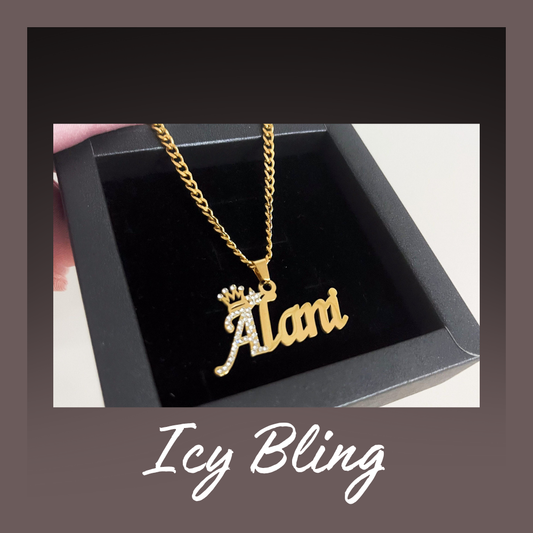 18k Gold Filled Custom Pendant Necklace