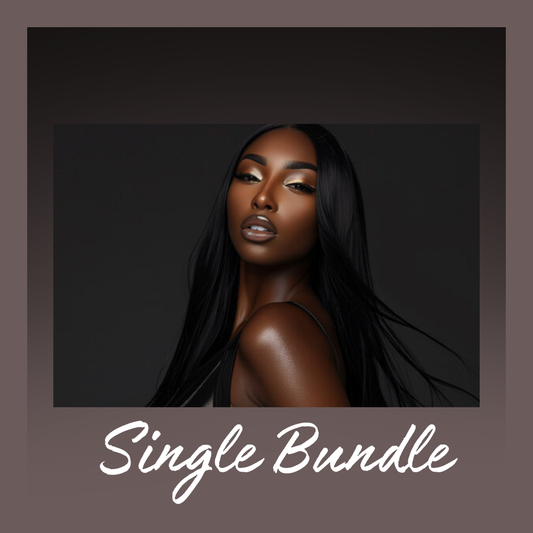 100% Premium Human Hair Bundles (Single Bundle)