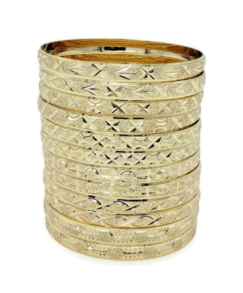 22K Real Gold Plated Bangles