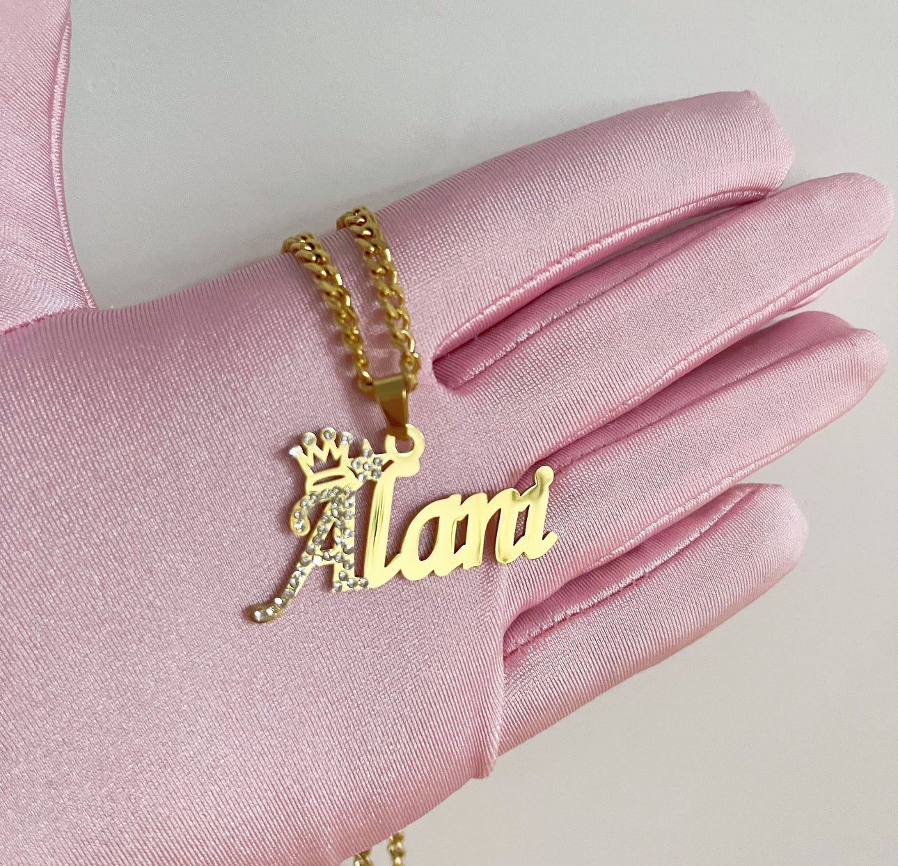 18k Gold Filled Custom Pendant Necklace