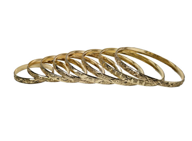 22K Real Gold Plated Bangles
